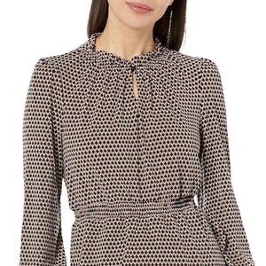 NEW Printed Midi Dress